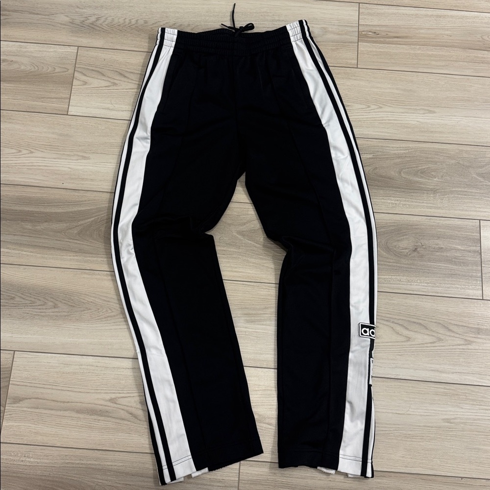 SOLD - Black Track Pants - Picture 3 of 3